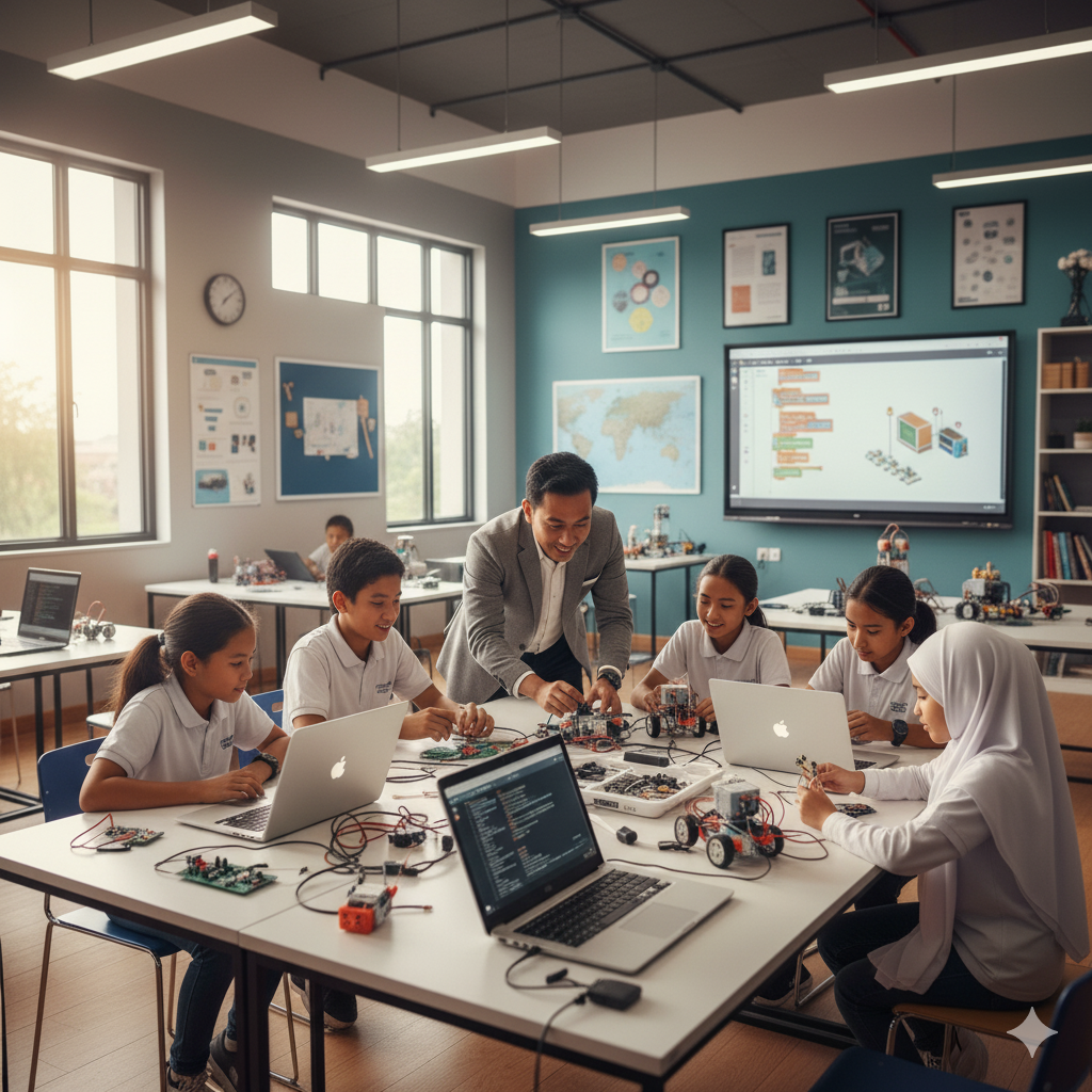 AI Learning at Deelucc School